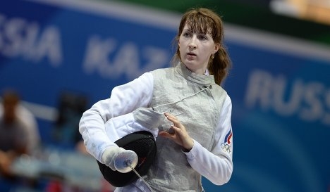 Призёр Олимпиады в Лондоне Лариса Коробейникова примет участие в Кубке мира по фехтованию в Санкт-Петербурге